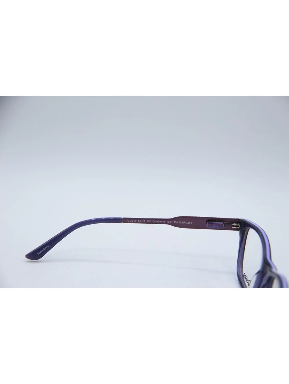 Onguard Og619 Tort Tortoise Purple Blue Authentic Eyeglasses 52-17